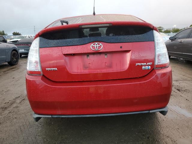 JTDKB20U187769630 - 2008 TOYOTA PRIUS RED photo 6