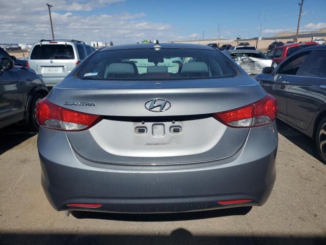 KMHDH4AE9DU899835 - 2013 HYUNDAI ELANTRA GLS SILVER photo 6