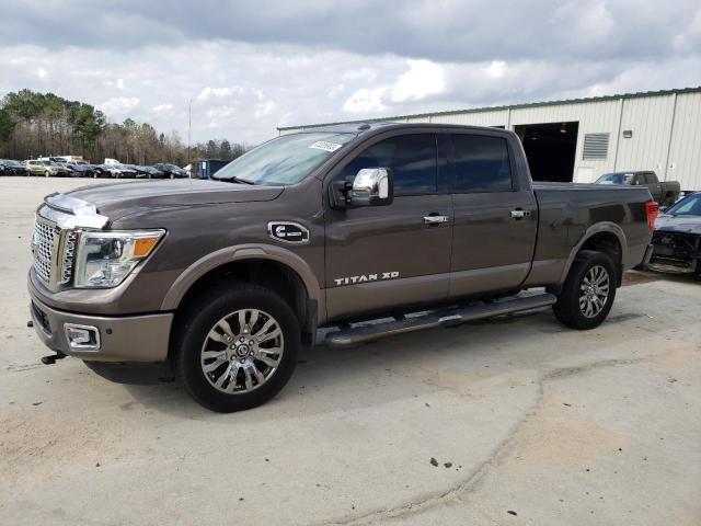 1N6BA1F28GN507131 - 2016 NISSAN TITAN XD SL GRAY photo 1