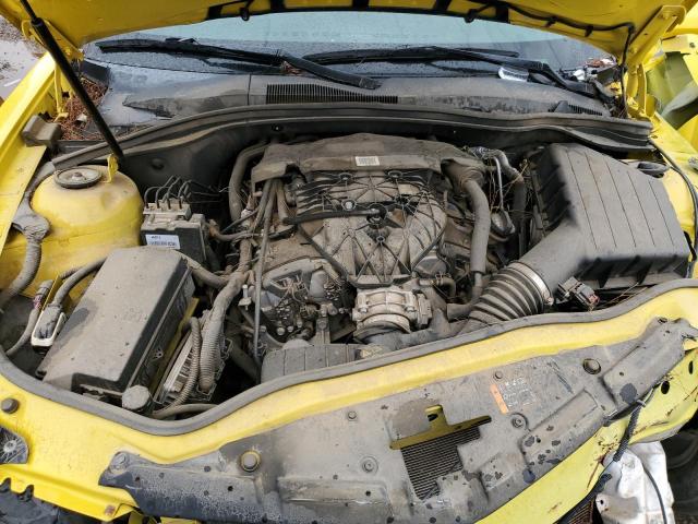 2G1FA1E31E9153623 - 2014 CHEVROLET CAMARO LS YELLOW photo 11