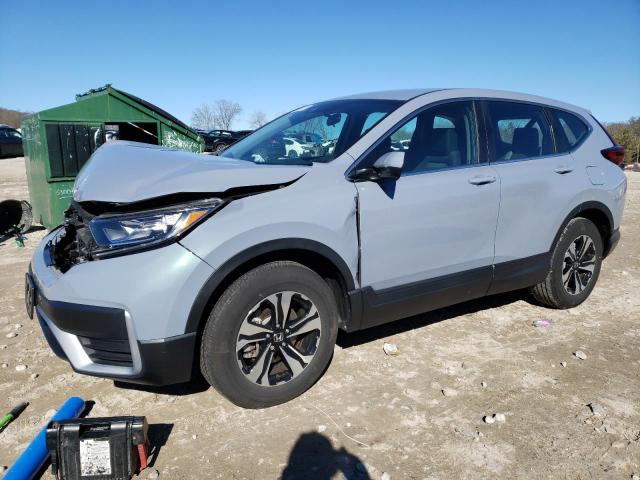 5J6RW2H7XML026493 - 2021 HONDA CR-V SE SILVER photo 1