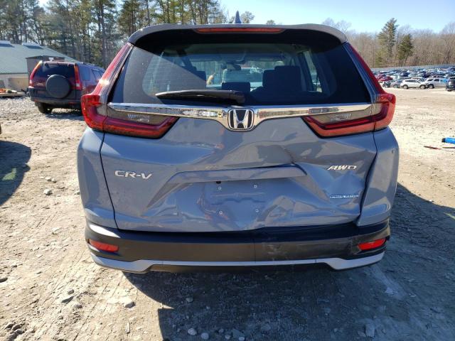 5J6RW2H7XML026493 - 2021 HONDA CR-V SE SILVER photo 6