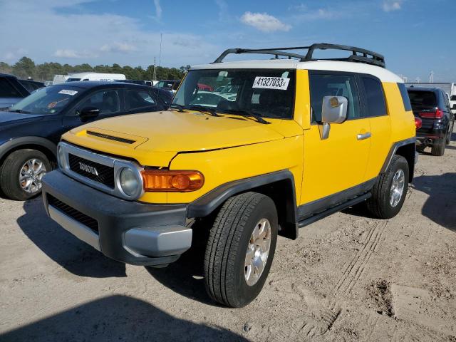 JTEBU11F670077807 - 2007 TOYOTA FJ CRUISER YELLOW photo 1