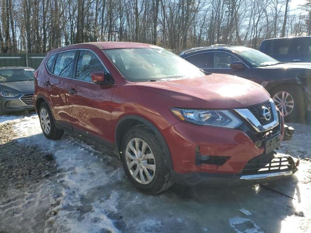 JN8AT2MVXHW258083 - 2017 NISSAN ROGUE S RED photo 4