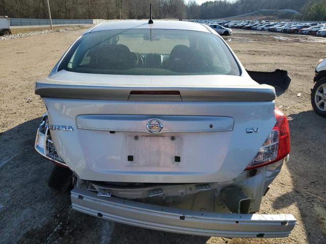 3N1CN7AP5KL839380 - 2019 NISSAN VERSA S SILVER photo 6