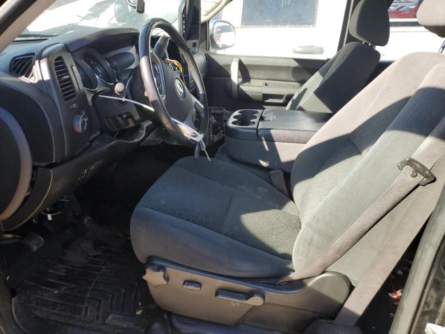 2GCEK19J781276368 - 2008 CHEVROLET SILVERADO K1500 BLACK photo 7