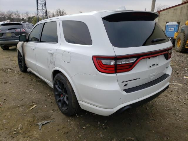 1C4SDJGJ5MC864662 - 2021 DODGE DURANGO SRT 392 WHITE photo 3