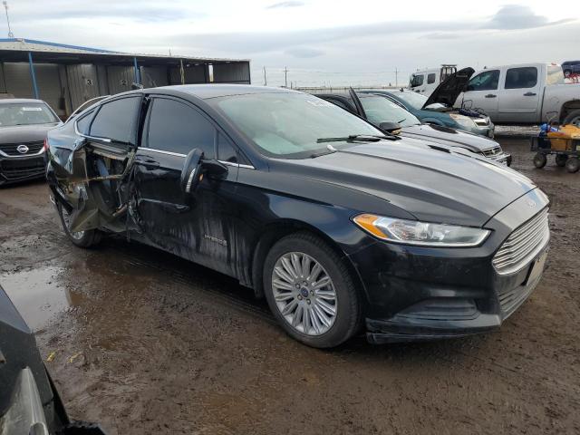 3FA6P0LU2ER345452 - 2014 FORD FUSION SE HYBRID BLACK photo 4