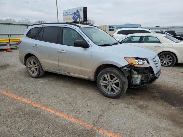 5NMSG3AB1AH402651 - 2010 HYUNDAI SANTA FE GLS SILVER photo 4