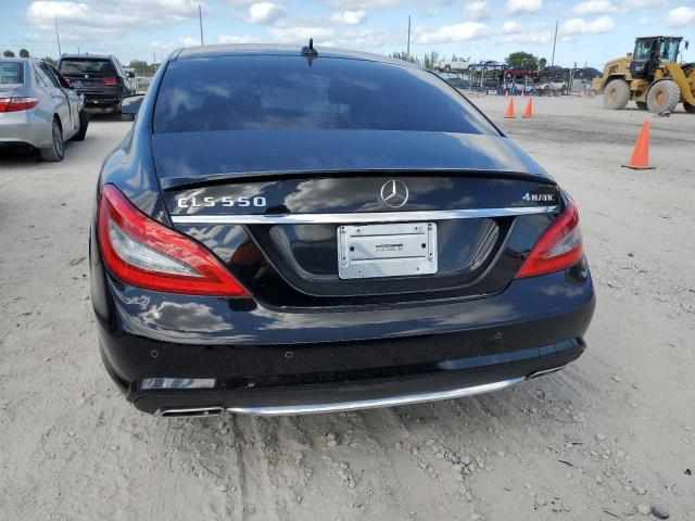 WDDLJ9BB3DA083703 - 2013 MERCEDES-BENZ CLS 550 4MATIC BLACK photo 6