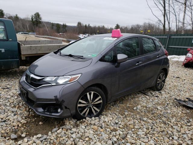 3HGGK5H8XLM724118 - 2020 HONDA FIT EX GRAY photo 1