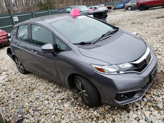 3HGGK5H8XLM724118 - 2020 HONDA FIT EX GRAY photo 4