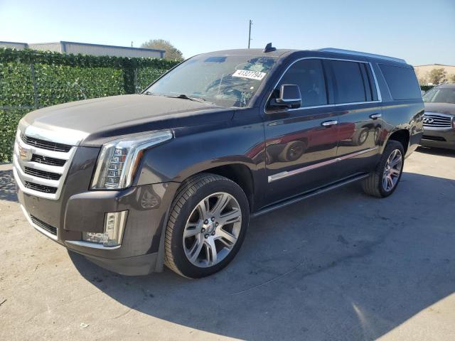 1GYS3JKJXGR408453 - 2016 CADILLAC ESCALADE ESV PREMIUM GRAY photo 1