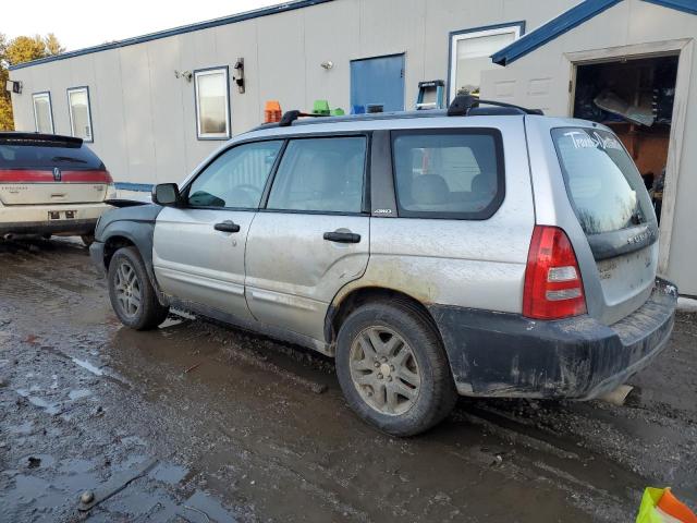 JF1SG65684G767960 - 2004 SUBARU FORESTER 2.5XS Серебристый фото 2