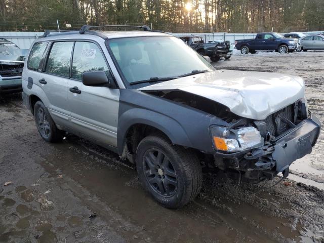 JF1SG65684G767960 - 2004 SUBARU FORESTER 2.5XS Серебристый фото 4