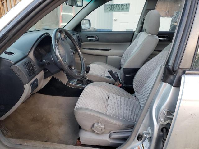 JF1SG65684G767960 - 2004 SUBARU FORESTER 2.5XS Серебристый фото 7