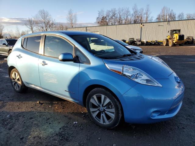 1N4AZ0CP6DC410637 - 2013 NISSAN LEAF S BLUE photo 4