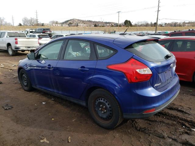 1FAHP3K25CL251507 - 2012 FORD FOCUS SE BLUE photo 2