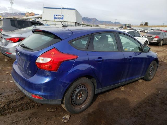 1FAHP3K25CL251507 - 2012 FORD FOCUS SE BLUE photo 3