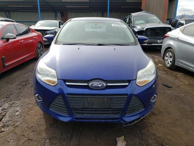 1FAHP3K25CL251507 - 2012 FORD FOCUS SE BLUE photo 5