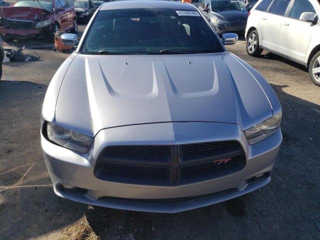 2C3CDXCT2EH114461 - 2014 DODGE CHARGER R/T SILVER photo 5