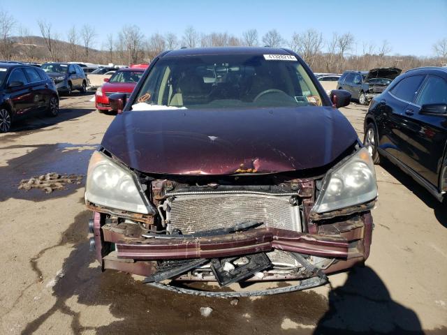 5FNRL38478B084421 - 2008 HONDA ODYSSEY EX BURGUNDY photo 5