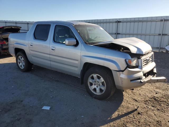 2HJYK16508H530204 - 2008 HONDA RIDGELINE RTL SILVER photo 4