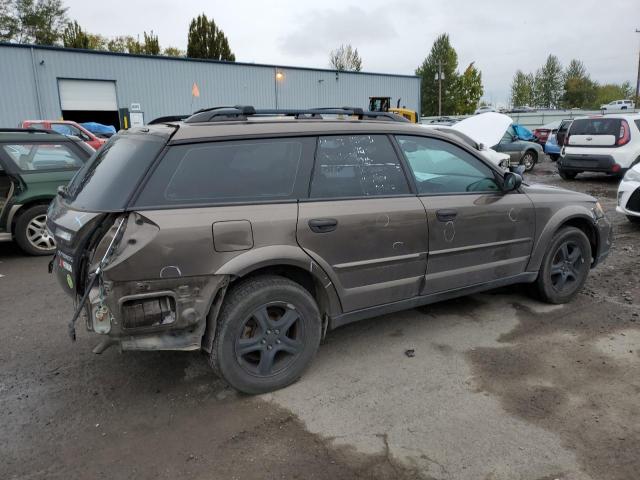 4S4BP61C587301202 - 2008 SUBARU OUTBACK 2.5I BROWN photo 3