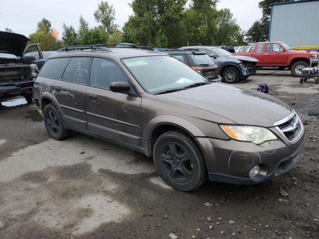 4S4BP61C587301202 - 2008 SUBARU OUTBACK 2.5I BROWN photo 4