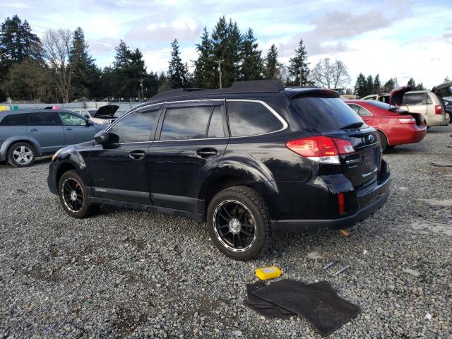 4S4BRBAC4E3245016 - 2014 SUBARU OUTBACK 2.5I BLACK photo 2