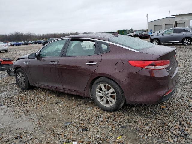 5XXGT4L32JG208397 - 2018 KIA OPTIMA LX BURGUNDY photo 2