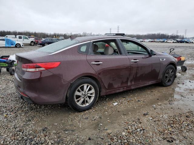 5XXGT4L32JG208397 - 2018 KIA OPTIMA LX BURGUNDY photo 3