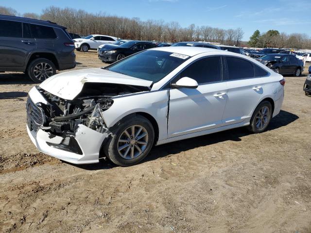 5NPE24AF2JH695273 - 2018 HYUNDAI SONATA SE WHITE photo 1