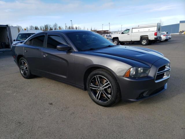 2C3CDXJG8EH232374 - 2014 DODGE CHARGER SXT GRAY photo 4