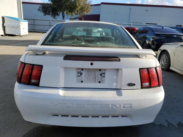 1FAFP404X1F256943 - 2001 FORD MUSTANG WHITE photo 6