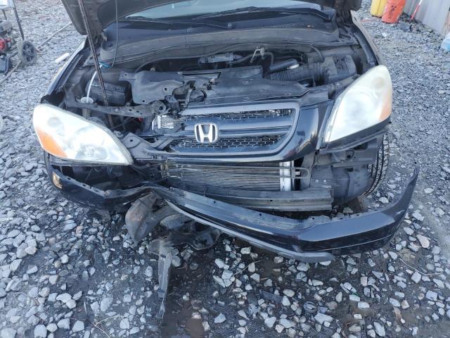 2HKYF18594H525574 - 2004 HONDA PILOT EXL BLACK photo 12