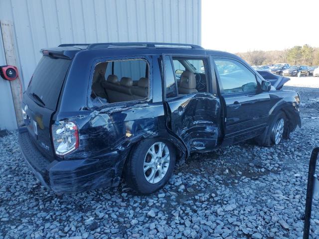 2HKYF18594H525574 - 2004 HONDA PILOT EXL BLACK photo 3