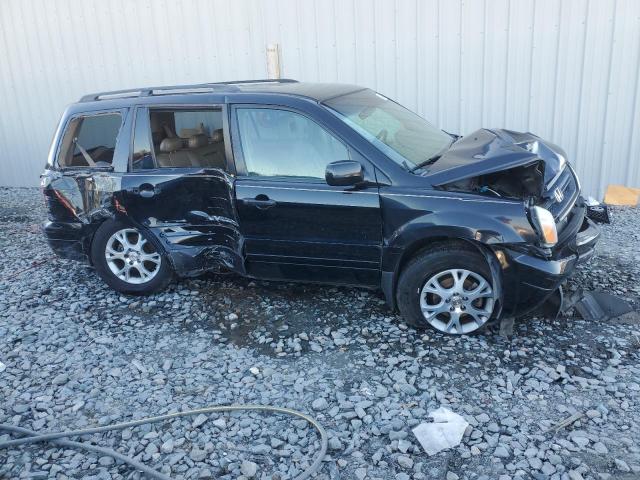 2HKYF18594H525574 - 2004 HONDA PILOT EXL BLACK photo 4