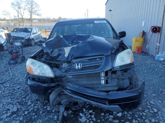 2HKYF18594H525574 - 2004 HONDA PILOT EXL BLACK photo 5