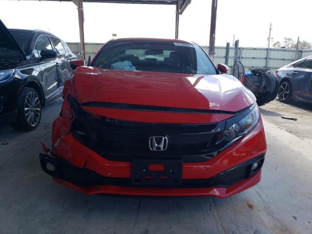 2HGFC2F87LH554406 - 2020 HONDA CIVIC SPORT 红色 照片 5