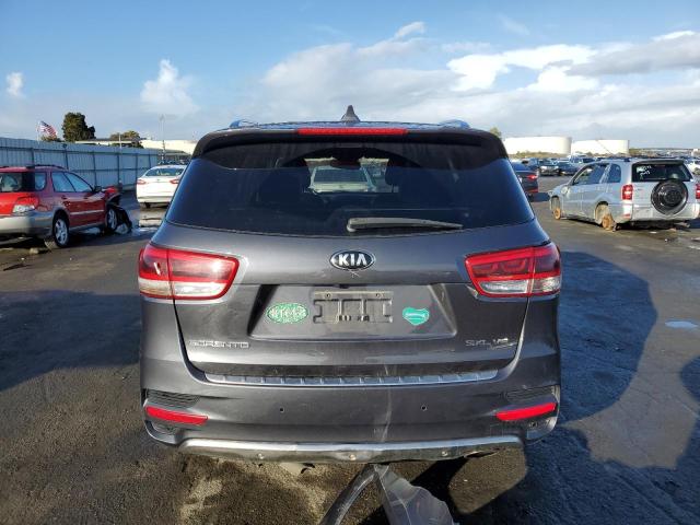 5XYPKDA59GG096144 - 2016 KIA SORENTO SX GRAY photo 6