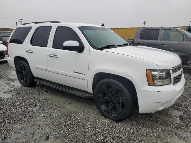 1GNFC13097R171250 - 2007 CHEVROLET TAHOE C1500 WHITE photo 4