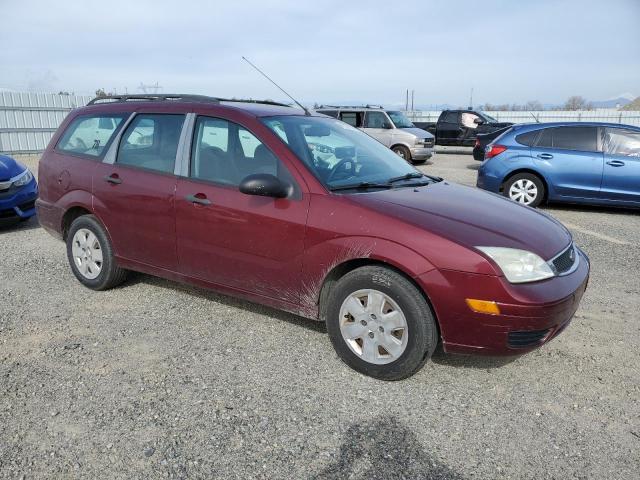 1FAHP36NX7W220598 - 2007 FORD FOCUS ZXW MAROON photo 4