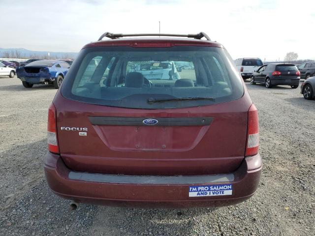 1FAHP36NX7W220598 - 2007 FORD FOCUS ZXW MAROON photo 6