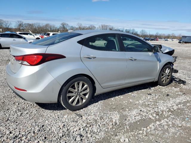 KMHDH4AE6EU132851 - 2014 HYUNDAI ELANTRA SE SILVER photo 3