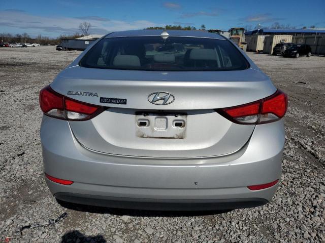 KMHDH4AE6EU132851 - 2014 HYUNDAI ELANTRA SE SILVER photo 6