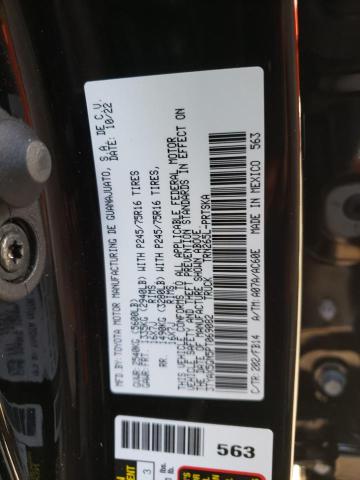 3TYAX5GN5PT069082 - 2023 TOYOTA TACOMA DOUBLE CAB 黑色 照片 12