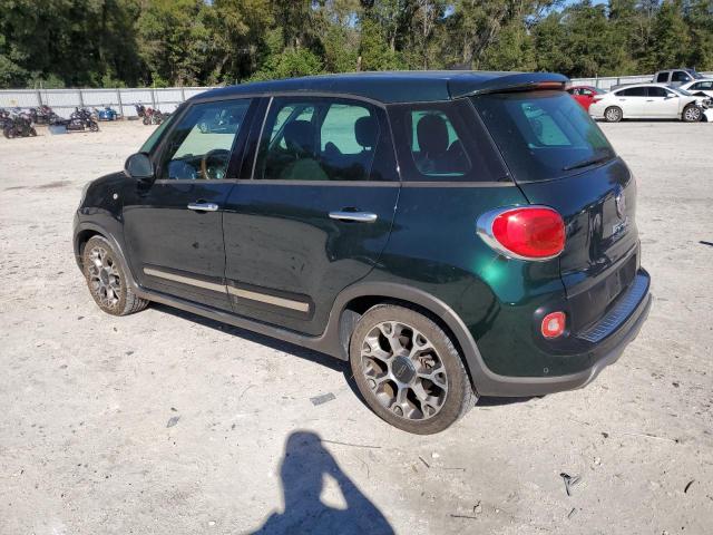 ZFBCFADH0EZ004251 - 2014 FIAT 500L TREKKING GREEN photo 2