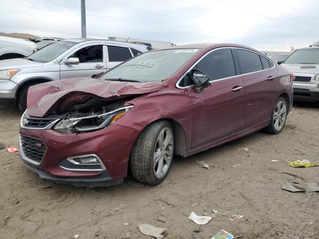 1G1BG5SM1G7307849 - 2016 CHEVROLET CRUZE PREMIER MAROON photo 1