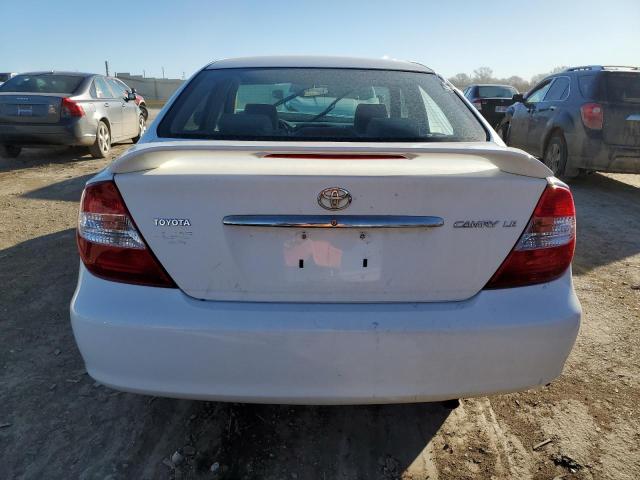 4T1BE32K02U096018 - 2002 TOYOTA CAMRY LE WHITE photo 6